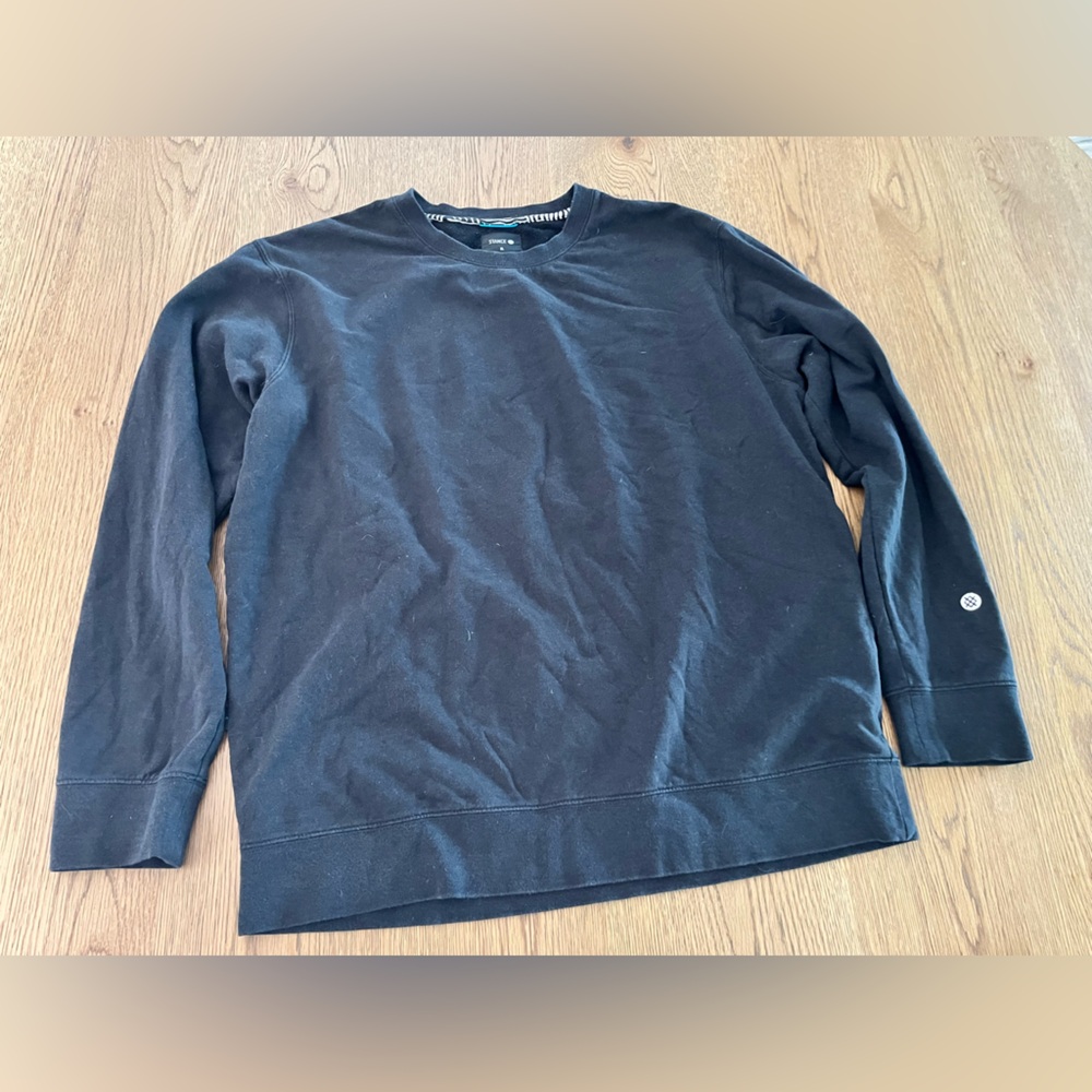 Stance Black Butterblend Sweatshirt